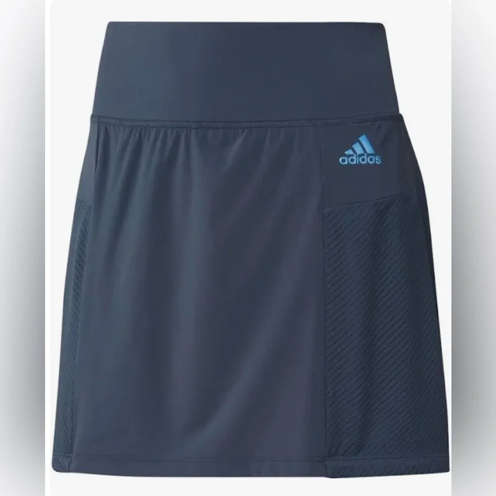 NWT [Adidas] HEAT.RDY Sport 15" Golf Skort Skirt in Crew Navy Blue Women’s Sz XS - Picture 8 of 12